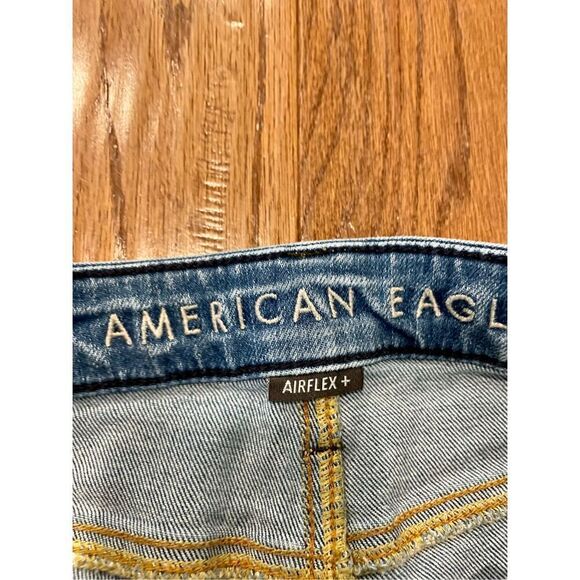 American eagle mens 28x32 air flex athletic cut distressed jeans - Picture 6 of 10